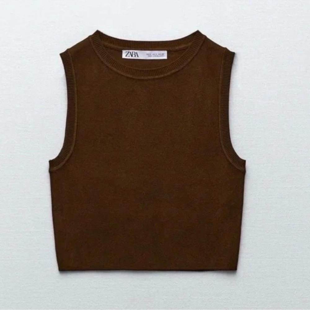 Zara Knit Crop Top